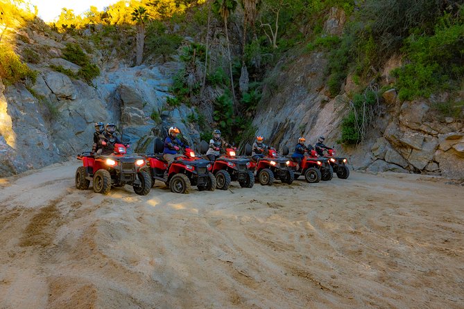 4x4 ATV Adventure with Tequila Tasting and Mexican Buffet Lunch - Dirt trails, cactus, streams, and coastal views