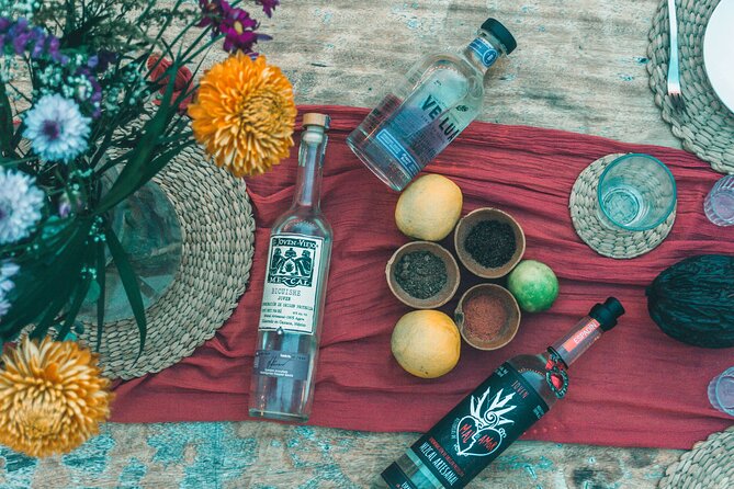 Artisanal Mezcal and Fine Chocolate Tasting - Citrus, peanuts, cacao, and grasshoppers