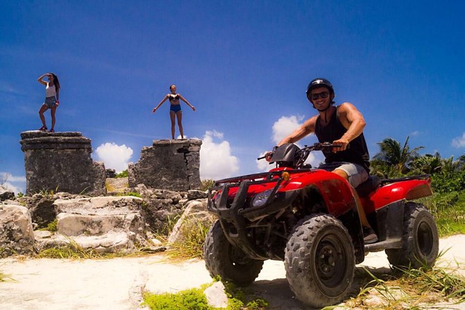 ATV Seashore + Cenote Combo: Mezcalitos & Mayan Cenote Experience - Packing advice for a dusty, wet day