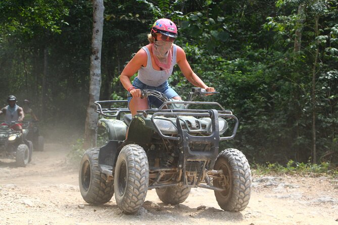 ATV, Ziplines & Cenote. Lunch & Tequila Tasting Included - Lunch means two tacos, not a full meal