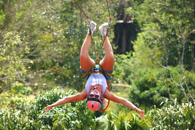 ATV, Ziplines & Cenote. Lunch & Tequila Tasting Included - Ziplines and bridges for first-timers