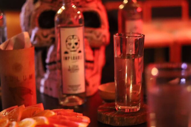Authentic Artisanal Mezcal tasting in Cancun with appetizers. - Tasting three different artisanal mezcals