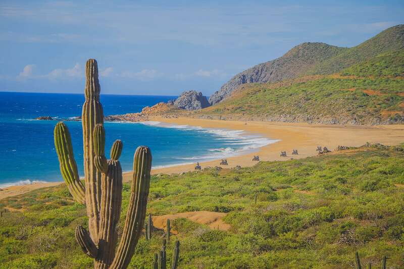 Cabo: Beach & Desert Single ATV Tour with Tequila Tasting - Training before the desert ride