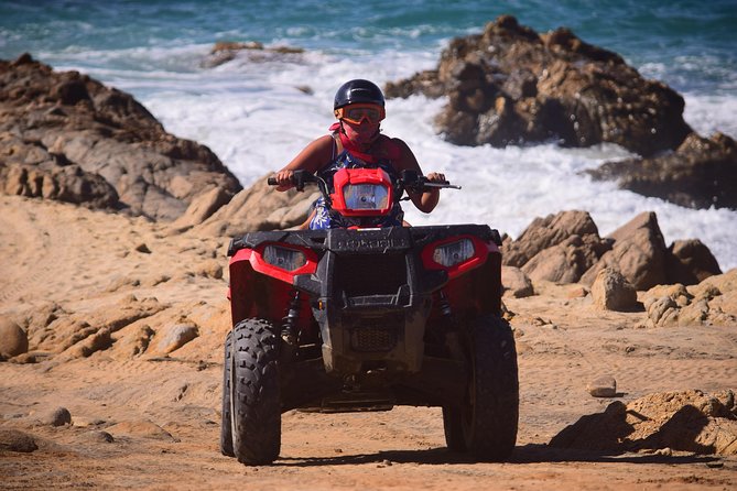 Cabo Migrino Beach and Desert ATV Tour plus Tequila Tasting - What the ATV ride feels like for beginners