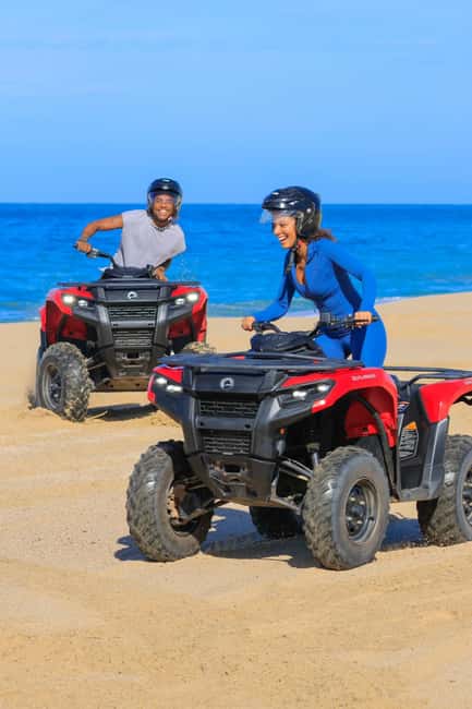 Cabo San Lucas: Beach & Desert ATV Tour with Tequila Tasting - Migriño Beach and the Pacific view