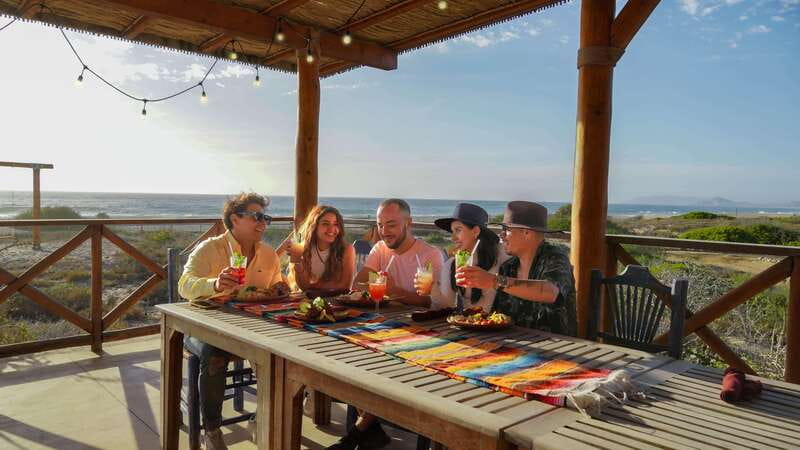 Cabo San Lucas: Camel Safari Tour with Lunch and Tequila - Making tortillas, then eating lunch by the beach