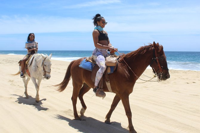 Cabo White Sand Horseback Riding Tour and Tequila Tasting - What to bring for a smoother ride