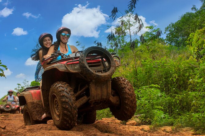 Cancun ATV Jungle Adventure, Ziplines, Cenote and Tequila Tasting - Four hours of jungle action, plus the road time