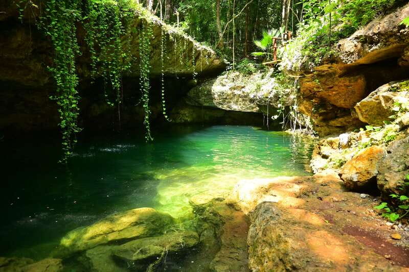 Cancún: Cenotes Adventure with Tequila Tasting & Mayan Snack - The ride from Cancún, Playa del Carmen, or Akumal