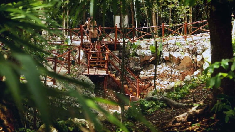 Cancún: Cenotes Adventure with Tequila Tasting & Mayan Snack - Tequila tasting with a practical lesson