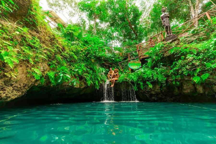Cancún: Cenotes Adventure with Tequila Tasting & Mayan Snack - A Mayan snack and a short cultural show