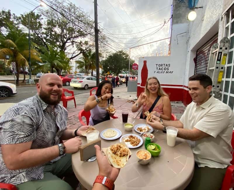 Cancun Taco Tour: Street Food & Tequila Tasting in Downtown - Suadero, chorizo, tripe, and al pastor