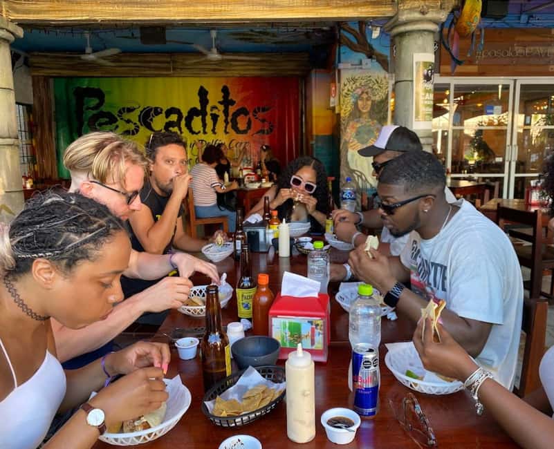 Cancun Taco Tour: Street Food & Tequila Tasting in Downtown - Tequila 101, a margarita, and chaya water