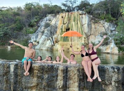 Check out Hierve el Agua, Mitla, the Tule Tree, Rugs, and a Mezcal Distillery Tour