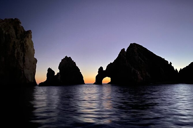 City Tour, Tequila tasting, Sunset Cruise & Dinner in Cabo San Lucas - Reaching the Arch by boat