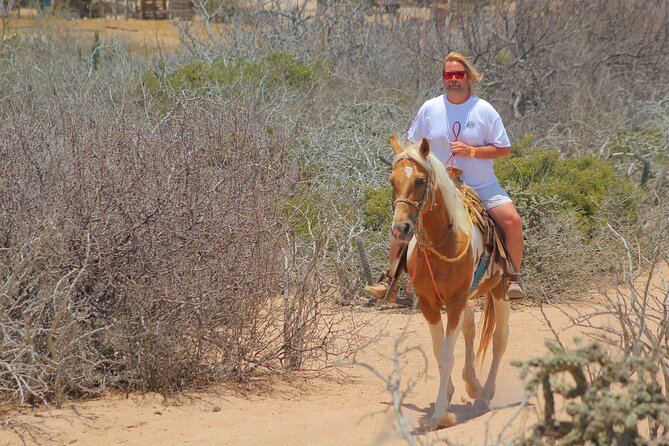 Combined ATV and Horseback Ride/Tequila Tasting - Horseback riding beside Playa Migrino