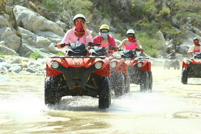 Combo Horseback Beach Ride & ATV Adventure. Tequila Tasting - The ATV ride is the livelier half