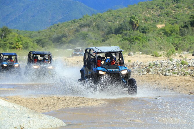 Combo Off Road 4x4 UTV Camel Ride Lunch and Tequila Tasting - Taking the wheel on the desert UTV trails