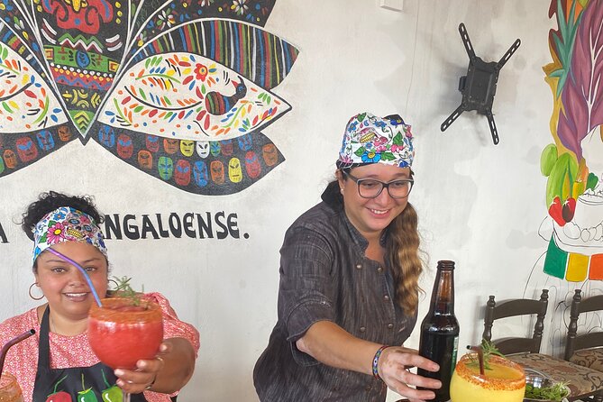Cooking classes + margaritas and mezcal tasting - A small group changes the mood
