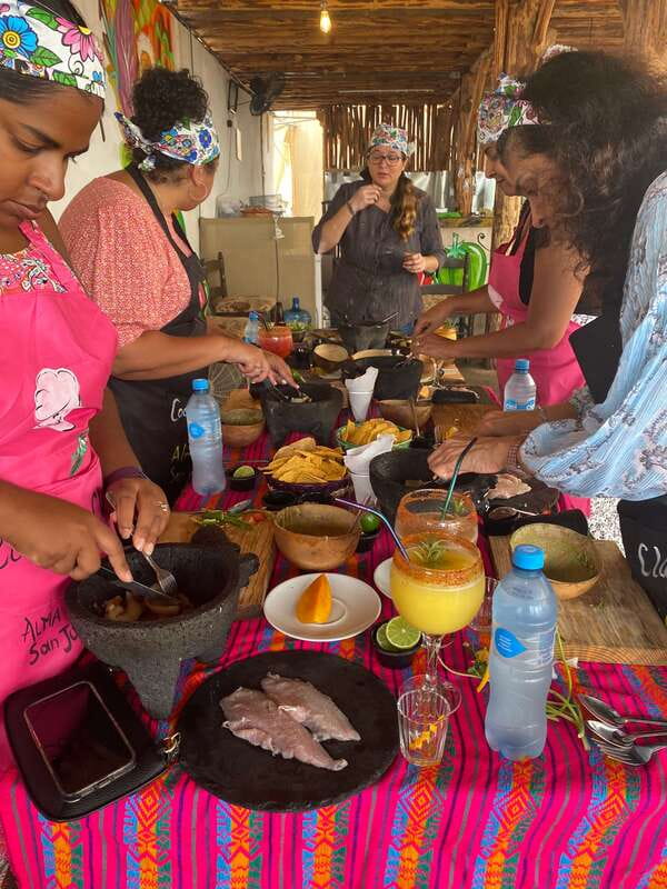 Costa Maya :Cooking Class +Margaritas & Mezcal tasting - A drink menu that stays open