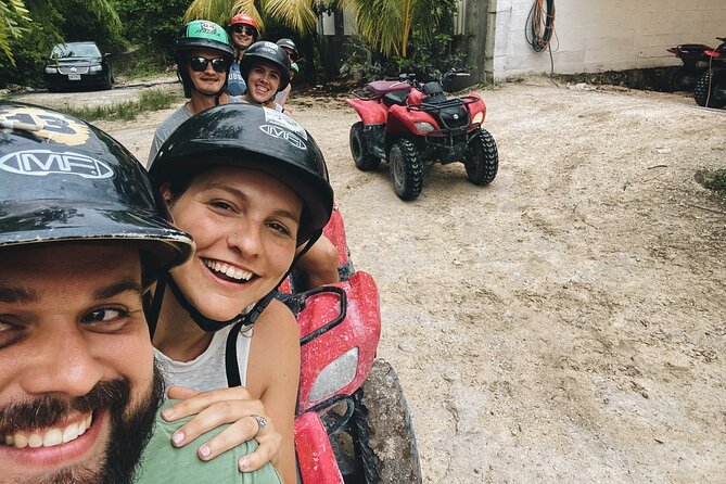 Cozumel ATVs, El Cedral Ruins, Cenote Jade, and Tequila - Cenote Jade and the question of swimming