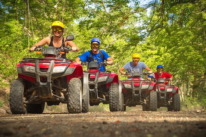 Family ATV Cenote Five Zip Lines Photos Taco Lunch Tequila Taste - Key points to know before booking