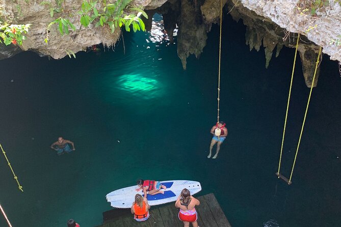 Family ATV Cenote Five Zip Lines Photos Taco Lunch Tequila Taste - Tequila tasting and the photo question