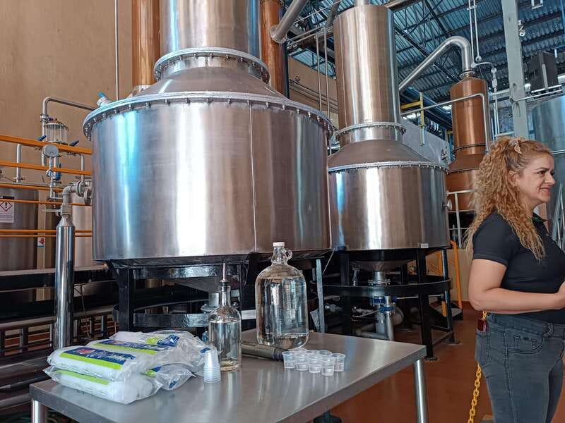 Five-star factory: Meet Orendain tequila. - The final ten-minute ride back to town