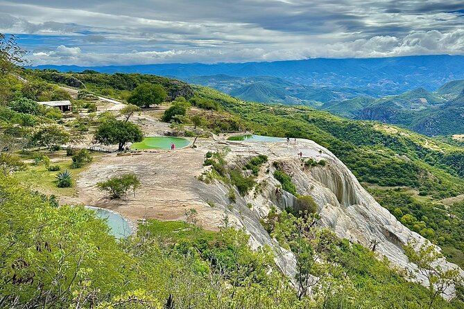 Flavors and landscapes Boil water Mezcal Textiles and Cooking - Hierve el Agua, with 90 minutes for views and walking