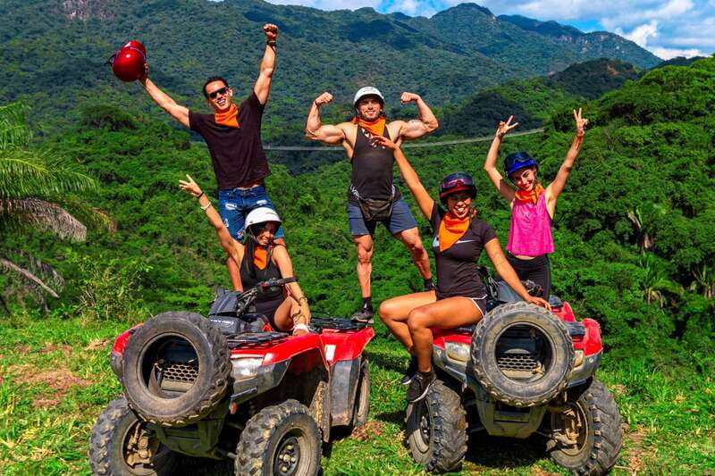 From Puerto & Nuevo Vallarta: ATV Tour with Tequila Tasting - From Vallarta Streets to Sierra Madre Trails