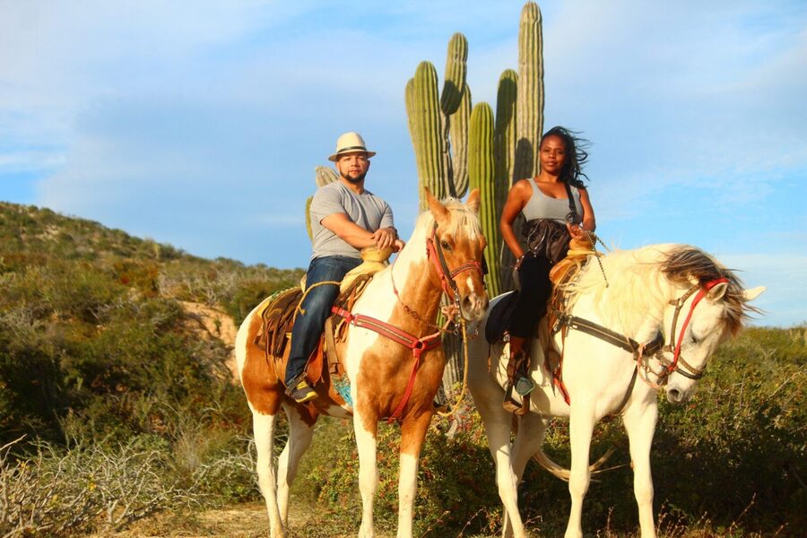 Horseback Riding Adventure in Playa Migriño with Tequila Tasting - The ocean lookout that makes the ride worthwhile