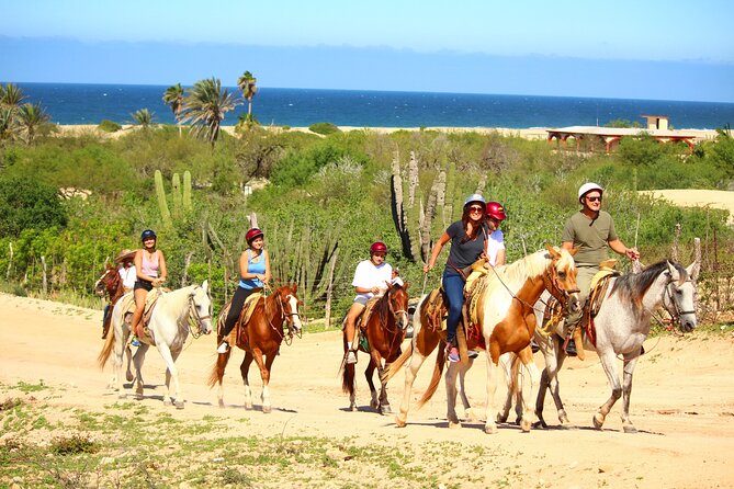 Horseback Riding Adventure in Playa Migriño with Tequila Tasting - The ride down to Playa Migrino