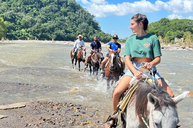 Horseback Riding & Swim: Tequila Tasting, BBQ & Margaritas - What the possible horse swim is really like