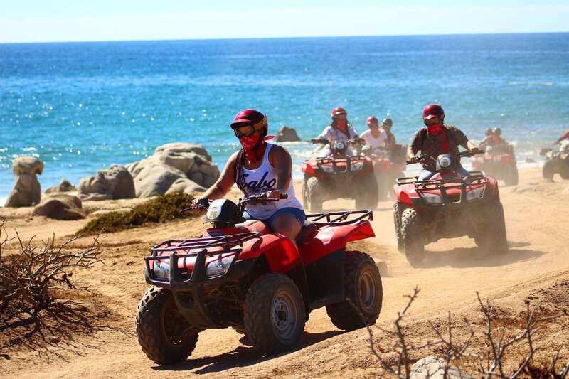 Los cabos:ATV beach&desert with transfer & tequila tasting - Getting started with the ATV