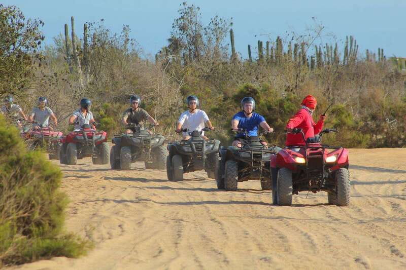 Los cabos:ATV beach&desert with transfer & tequila tasting - Two hours through Baja’s desert and dry streams