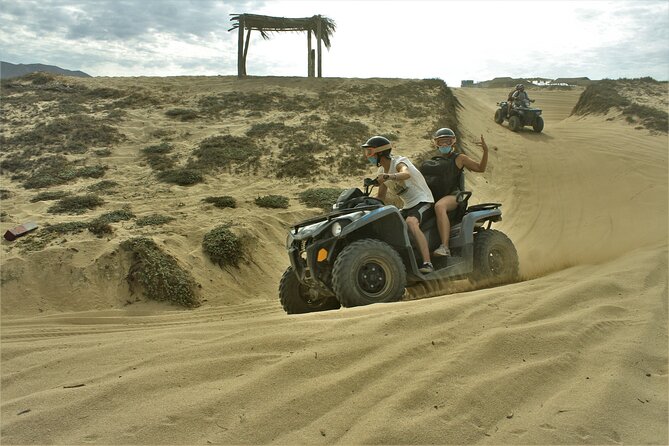 Los Cabos Beach & Desert Tour in Automatic ATV + Tequila Tasting - Mountain views before the Pacific beach