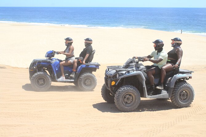 Los Cabos Beach & Desert Tour in Automatic ATV + Tequila Tasting - Group ride or private upgrade?