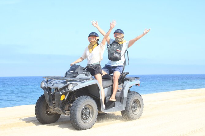 Los Cabos Beach & Desert Tour in Automatic ATV + Tequila Tasting - Desert trails, dried river beds, and the old cactus