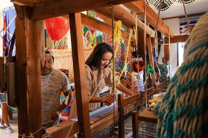 Magical Todos Santos Tour, Camel Ranch, Lunch and Tequila - The handwoven rug workshop near Pescadero