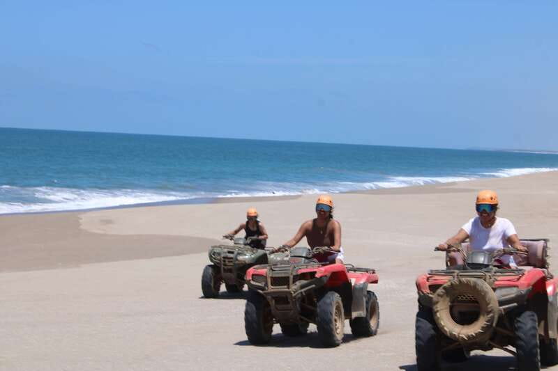 Mazatlán: Beach & Jungle ATV Tour w/ Lunch & Tequila Tasting - From Mazatlán’s hotels or cruise port to Mr. Lionso Ranch