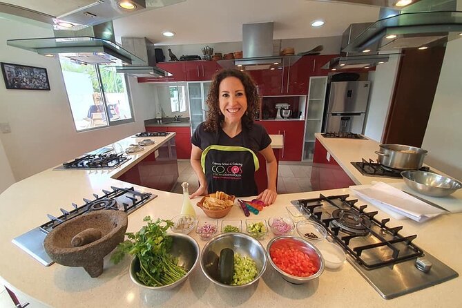 Mexican Cooking Class 1 or 3 Courses Tequila and Mezcal Tasting - Sit down for the meal you made