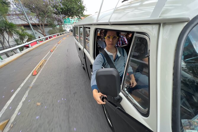 Mexico City PRIVATE Lucha Libre, mezcal & Tacos on a 1975 VW Bus - Tasting two mezcales in Roma