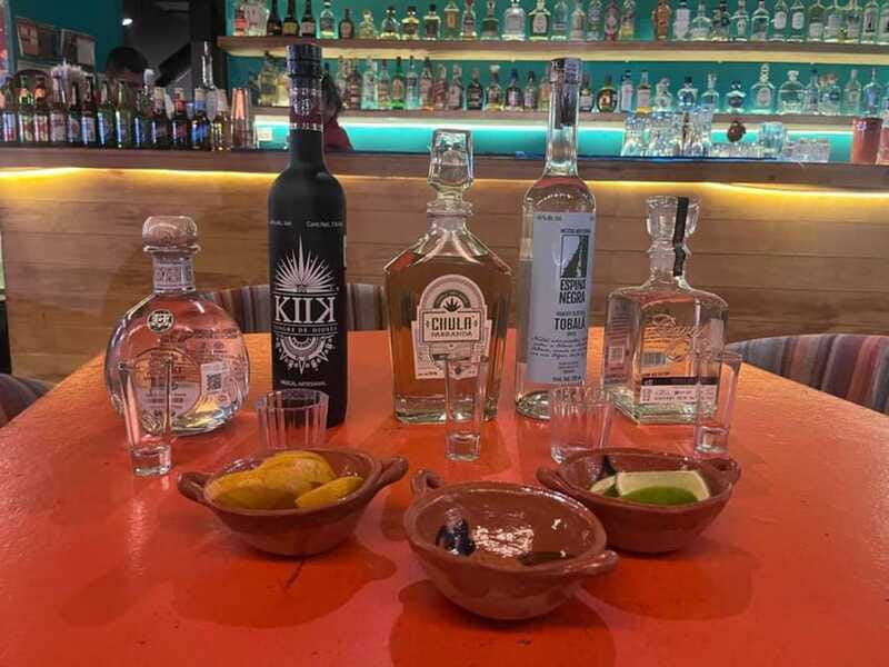 Mexico City: Tequila and Mezcal Museum Tour with Tasting - The four-drink tasting