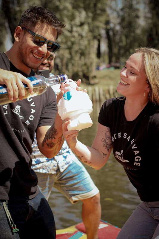 Mexico: Xochimilco Boat Party with Tequila Shots - Four hours aboard a traditional trajinera