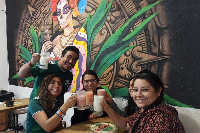 Mezcal and Pulque Tasting Los Hijos del Agave - Three regional mezcals at Dos Cuerpos