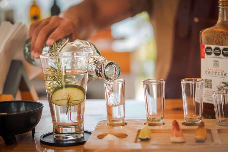 Mezcal and Tequila Tasting Room - Snacks that make the tasting more useful