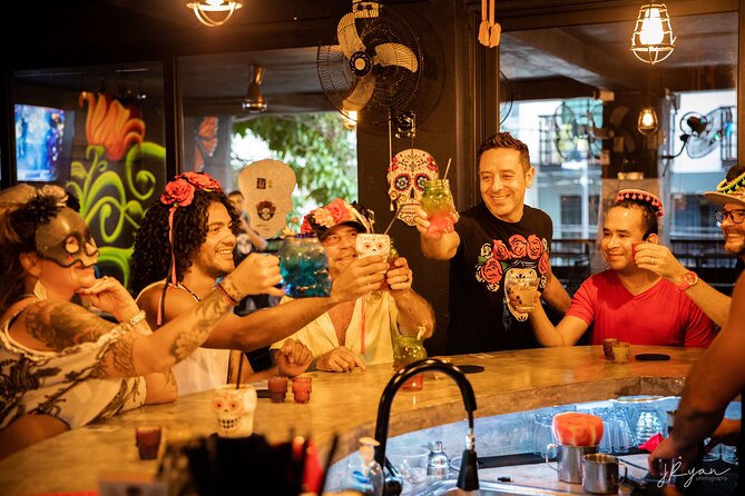 Mezcal vs. Tequila Cocktail Tasting in a Cantina - Entertainment, costumes, and dancing