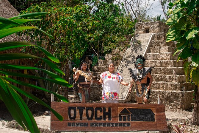 Otoch Cozumel Mayan Cultural Tour with Cenote, Tastings & Tequila - Making tortillas and tasting Mayan foods