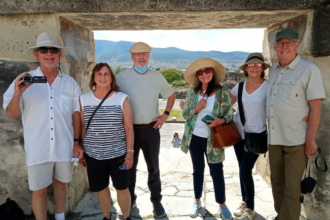 Private Family Tour visitng Mitla, Mezcal Factory, HIerve el Agua - Teotitlán del Valle puts Oaxaca’s textiles in context