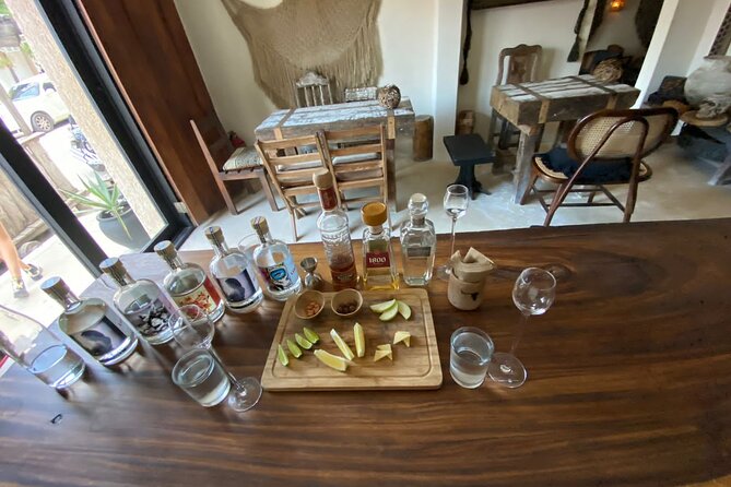 Private Tequila and Mezcal Tasting Session in Tulum - Six Mexican spirits in one two-hour sitting